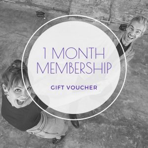 1 month membership gift voucher - shop - The Blues Room